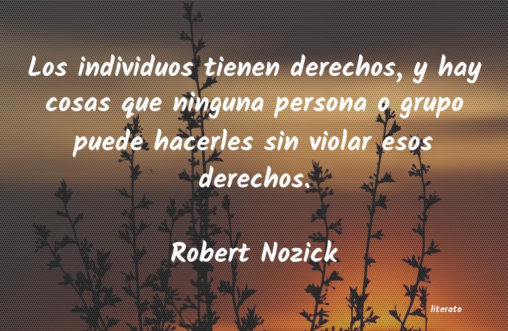 frases de Robert Nozick