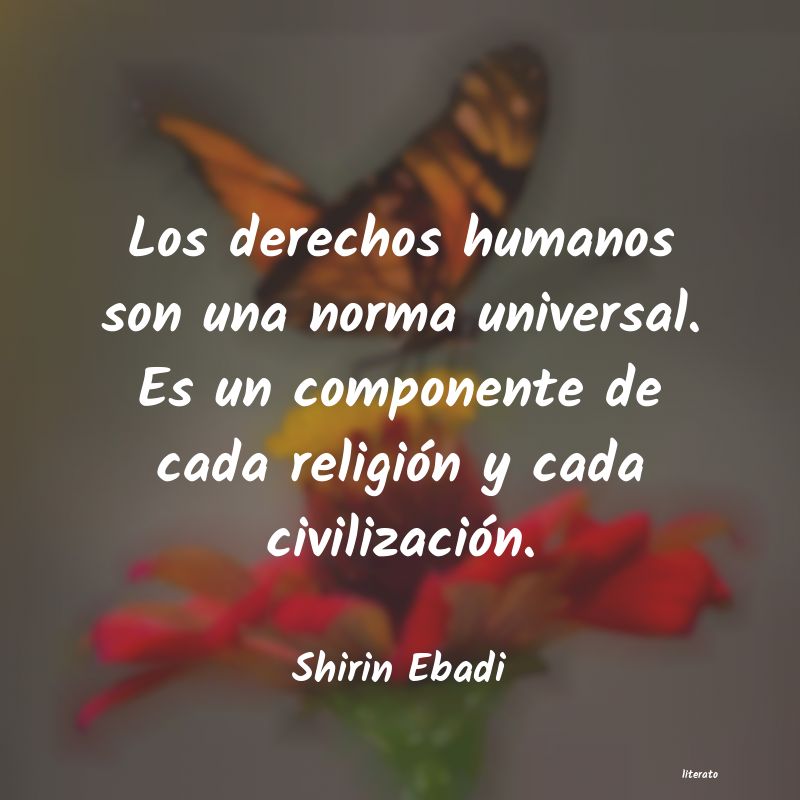 Frases de Shirin Ebadi
