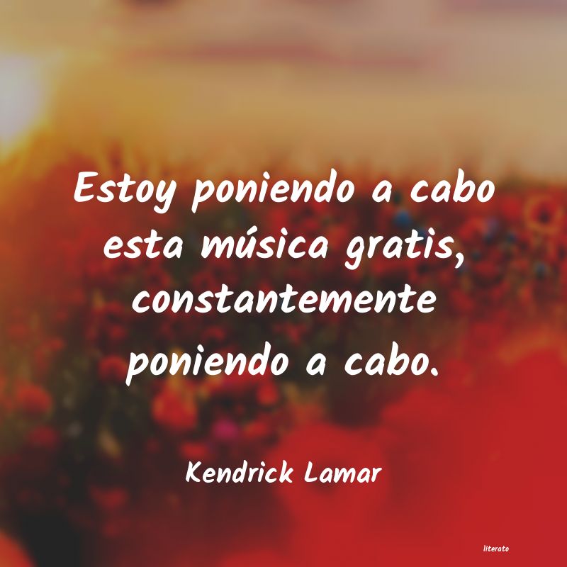 Frases de Kendrick Lamar