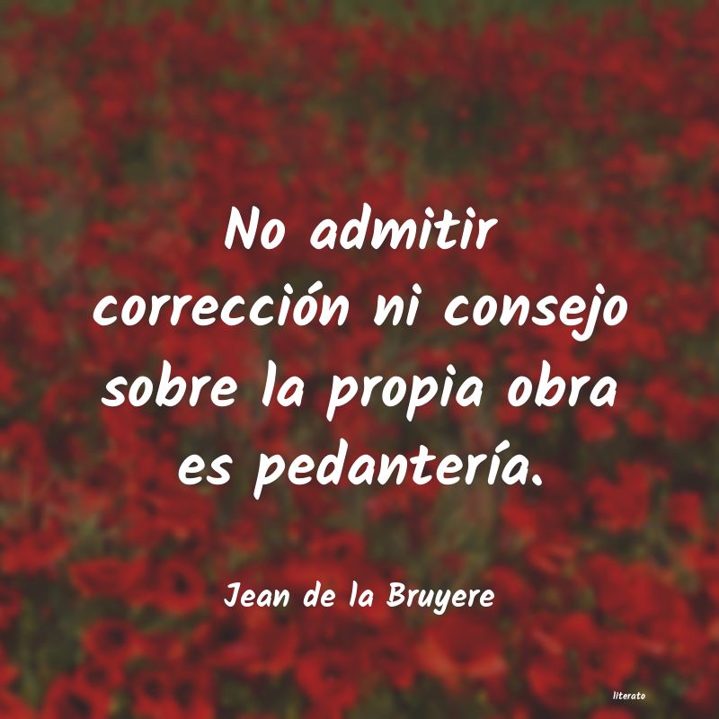 Frases de Jean de la Bruyere