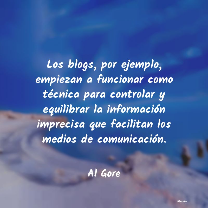 Frases de Al Gore