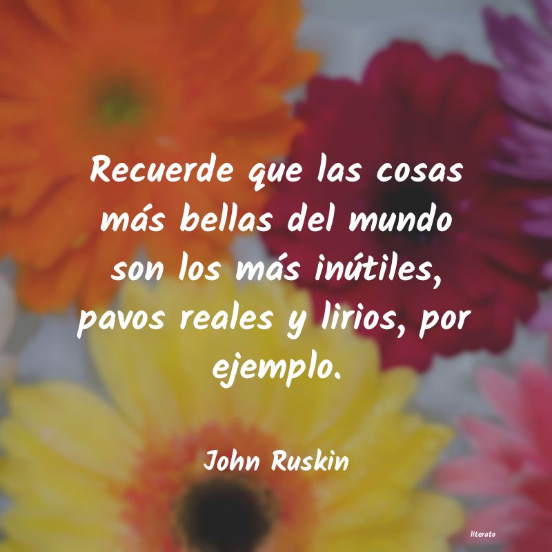 frases de John Ruskin