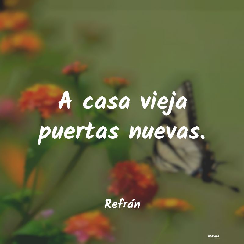 frases de Refrán