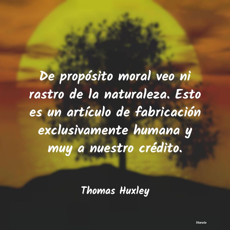 Frases de Thomas Huxley