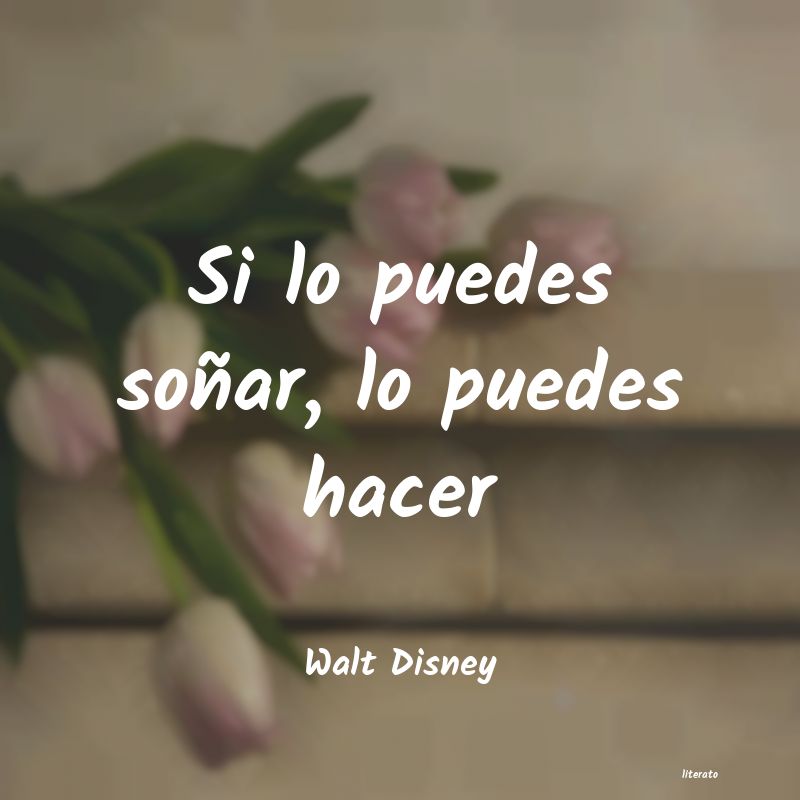 frases de Walt Disney