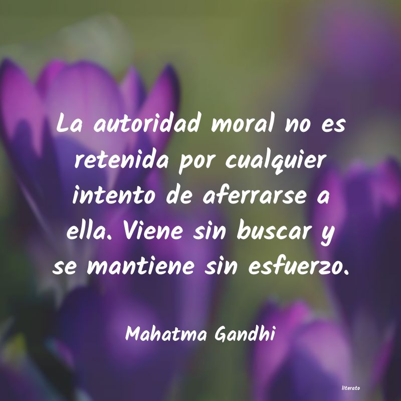 Frases de Mahatma Gandhi