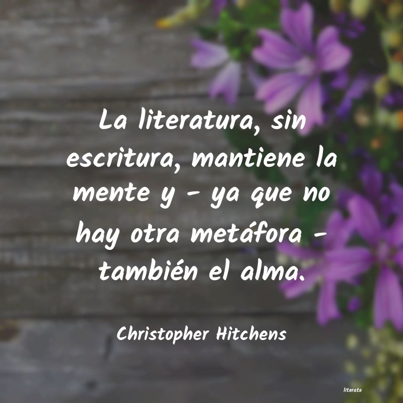 frases de Christopher Hitchens