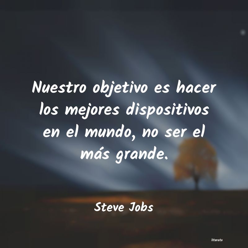 frases de Steve Jobs