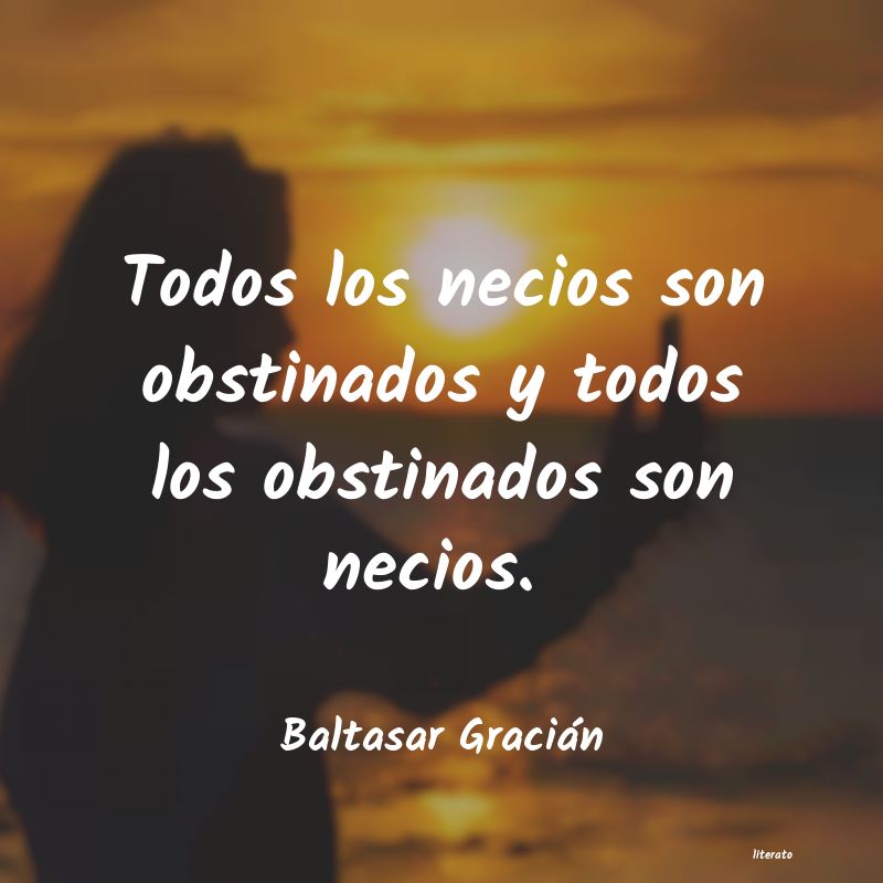 Frases de Baltasar Gracián