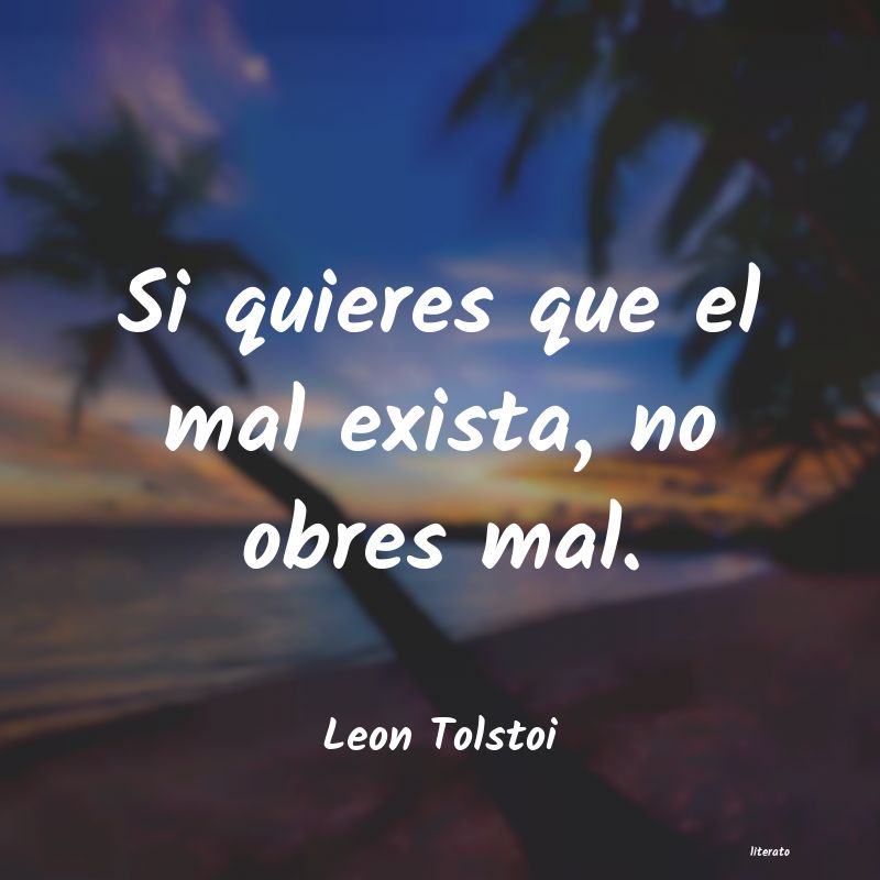 Frases de Leon Tolstoi