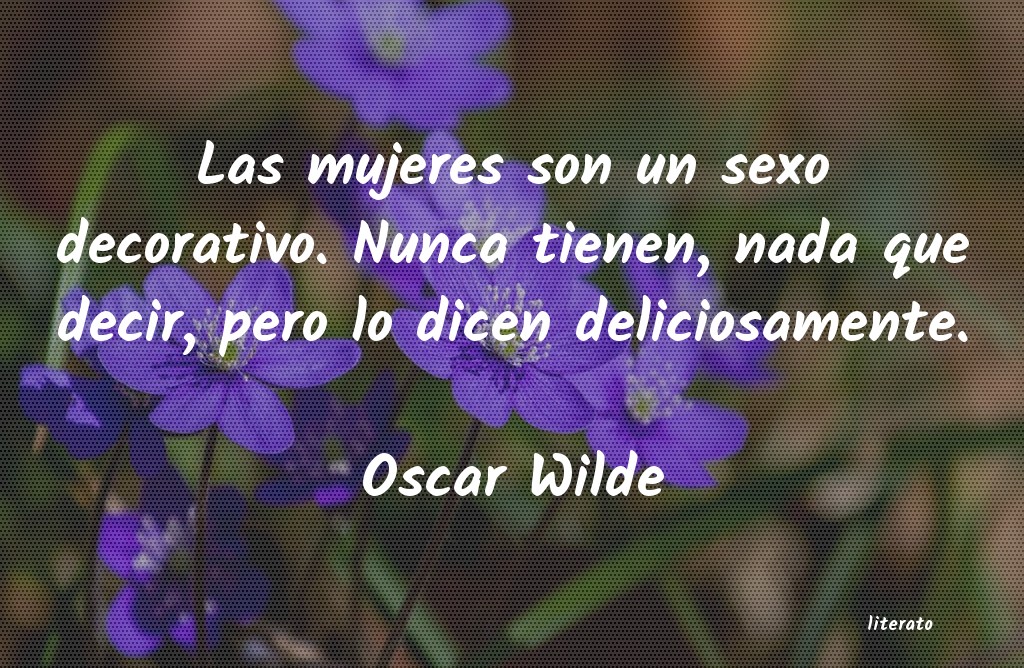 Frases de Oscar Wilde