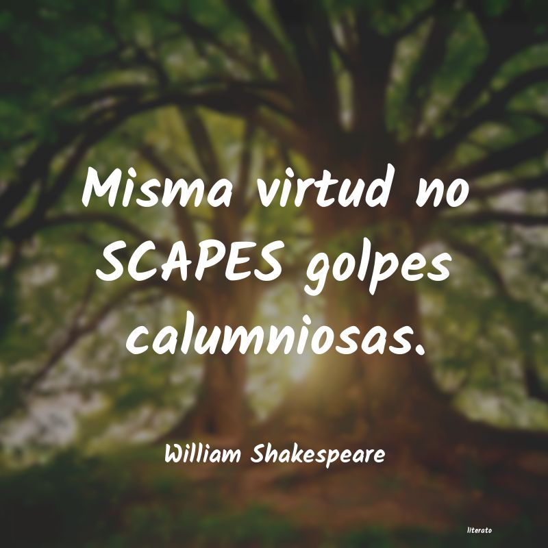 Frases de William Shakespeare