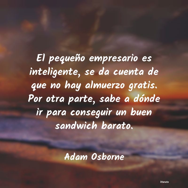 frases de Adam Osborne