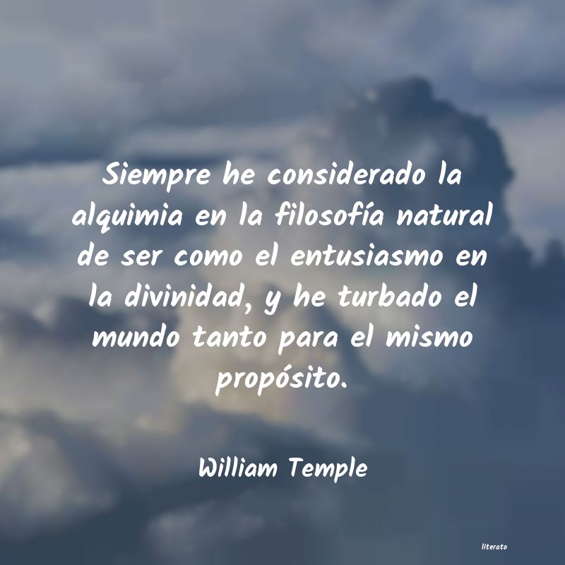 frases de William Temple