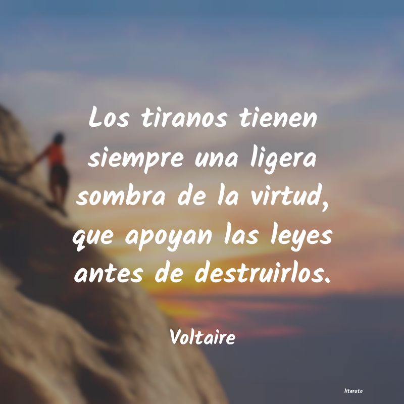 frases de Voltaire