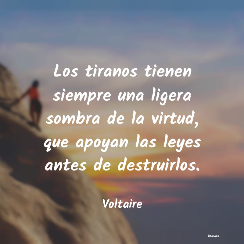 Frases de Voltaire