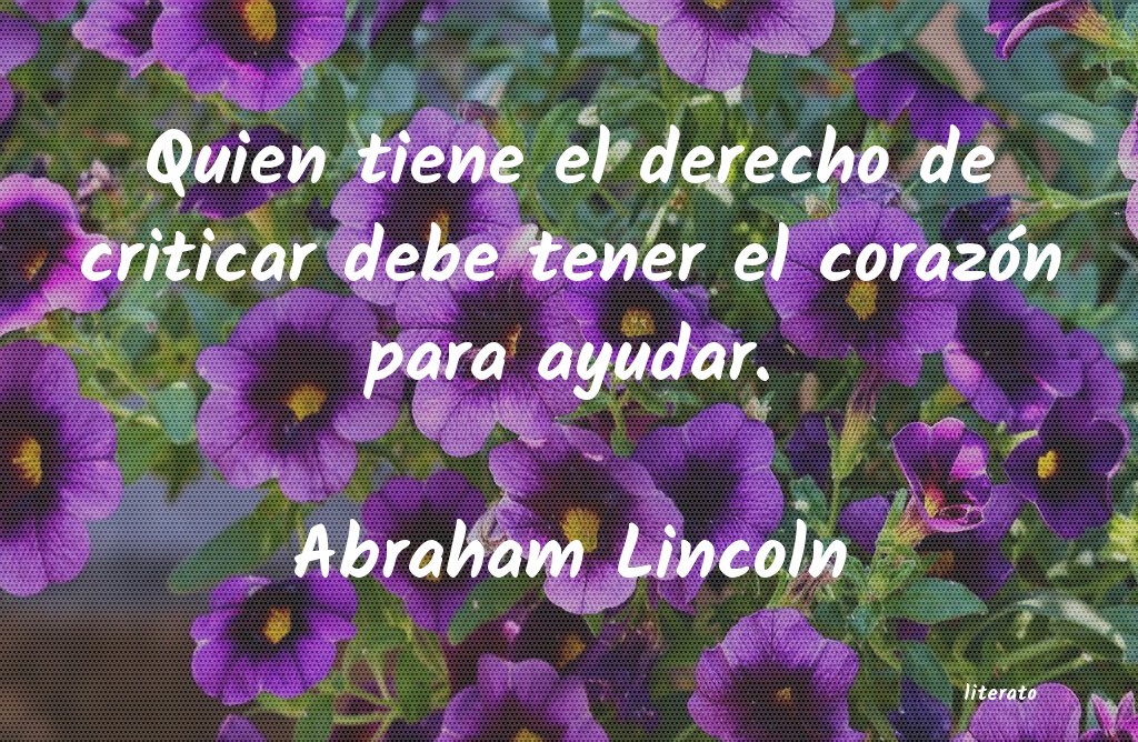 Frases de Abraham Lincoln