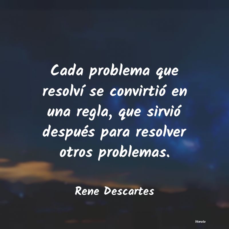 Frases de Rene Descartes