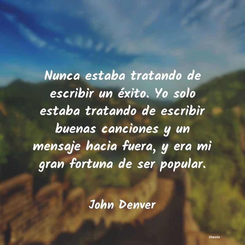 frases de John Denver