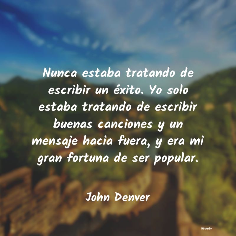 Frases de John Denver