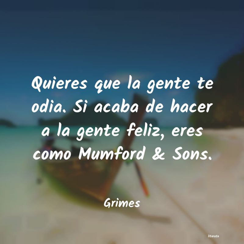 frases de Grimes