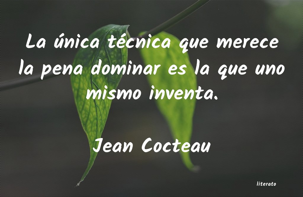 Frases de Jean Cocteau