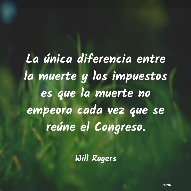 Frases de Will Rogers