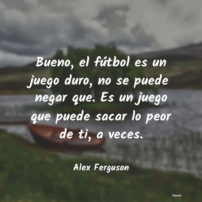 Frases de Alex Ferguson