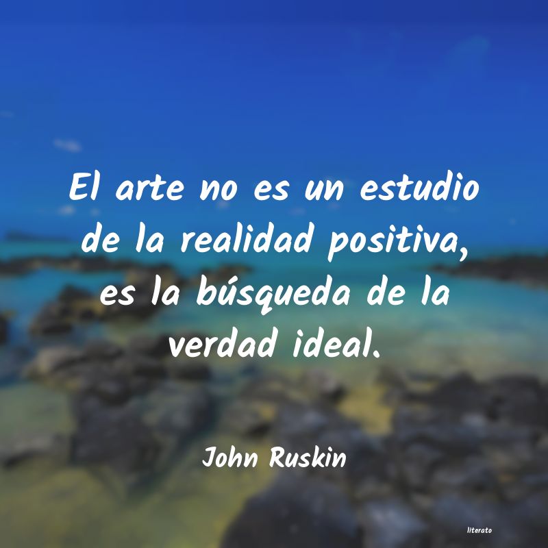 frases de John Ruskin