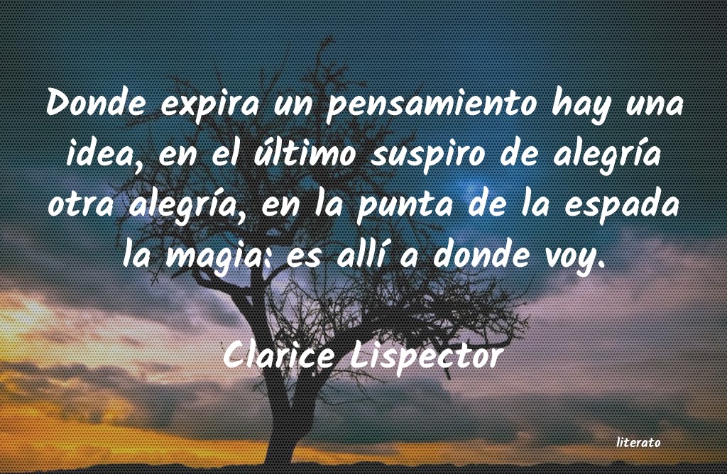 frases de Clarice Lispector