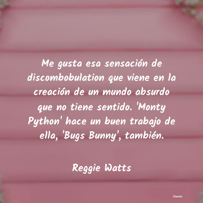 Frases de Reggie Watts