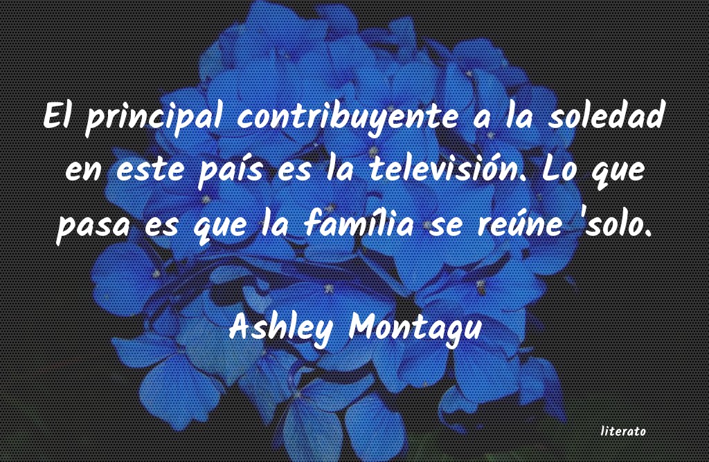 Frases de Ashley Montagu