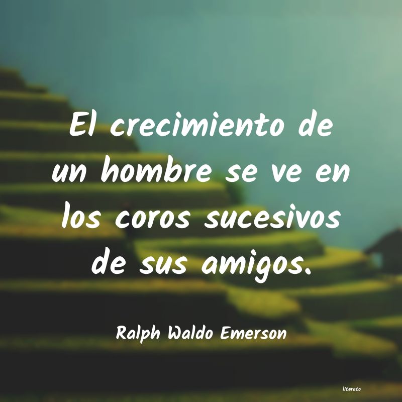 Frases de Ralph Waldo Emerson