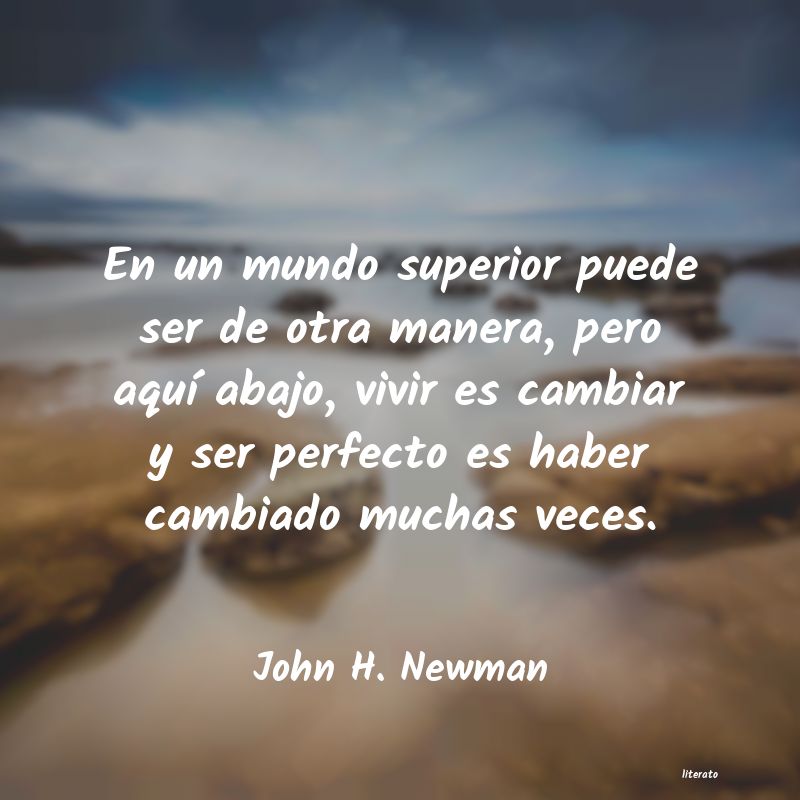 frases de John H. Newman