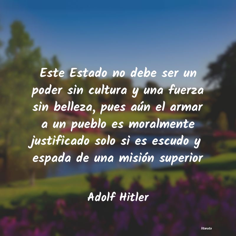 frases de Adolf Hitler