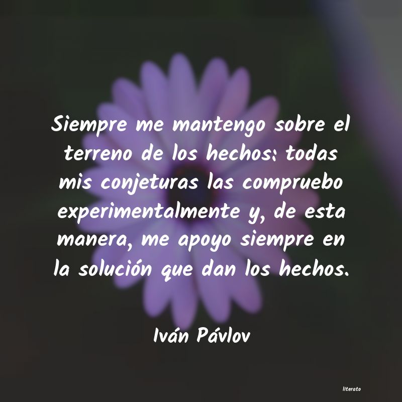 Frases de Iván Pávlov