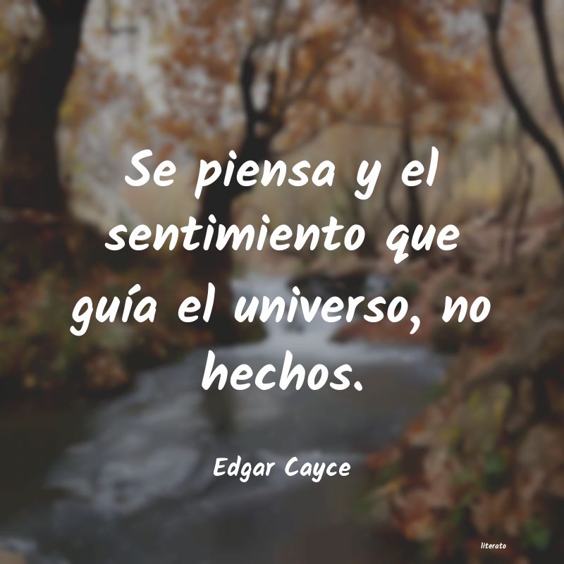 Frases de Edgar Cayce