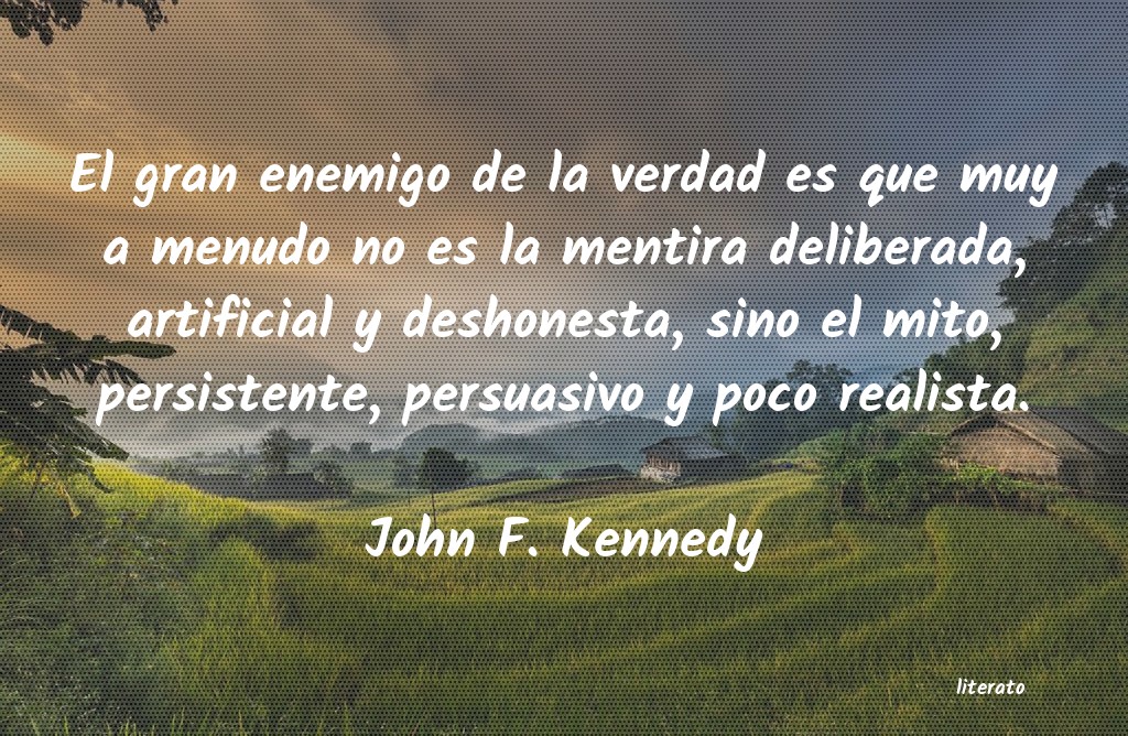 pensamientos de john f kennedy