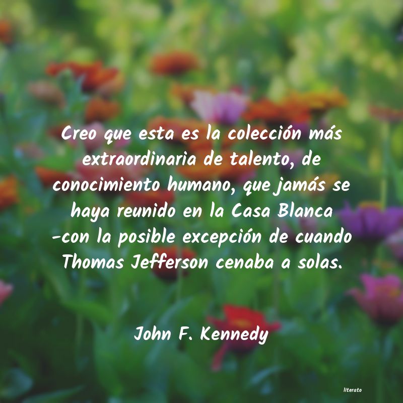 frases de John F. Kennedy