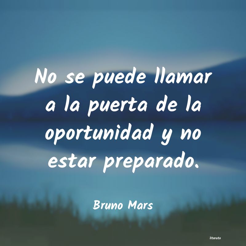 Frases de Bruno Mars