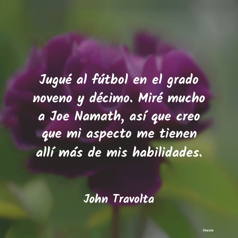 Frases de John Travolta