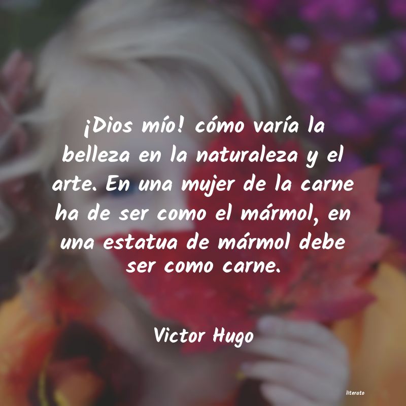 lagrimas con victor hugo