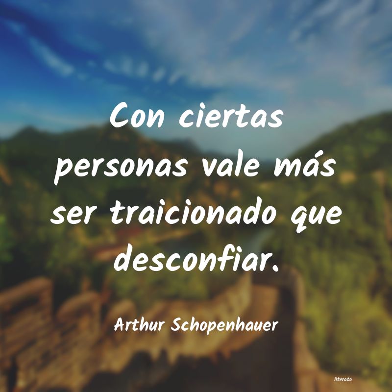 Frases de Arthur Schopenhauer