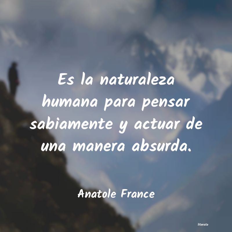 frases de Anatole France