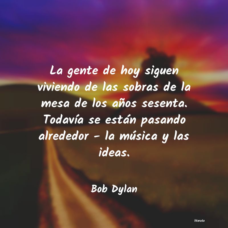 Frases de Bob Dylan