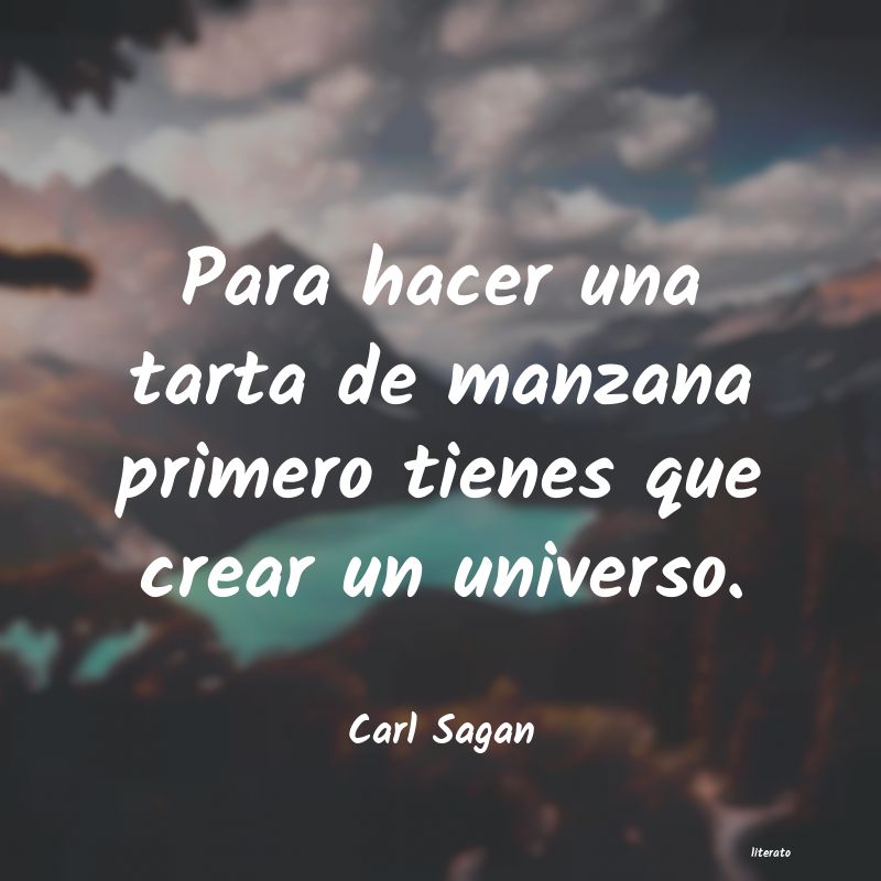 Frases de Carl Sagan