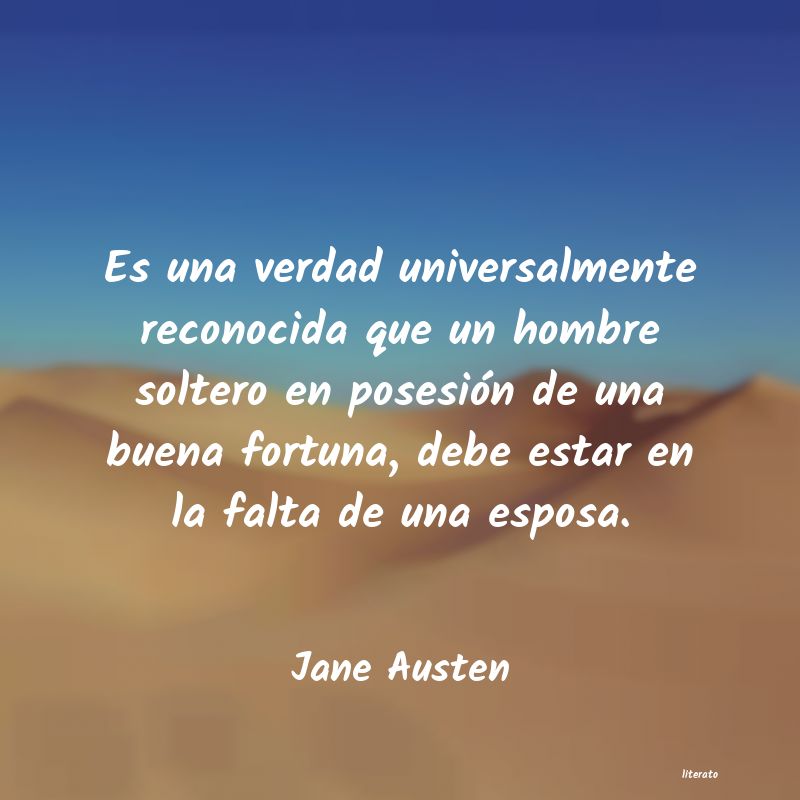 Frases de Jane Austen