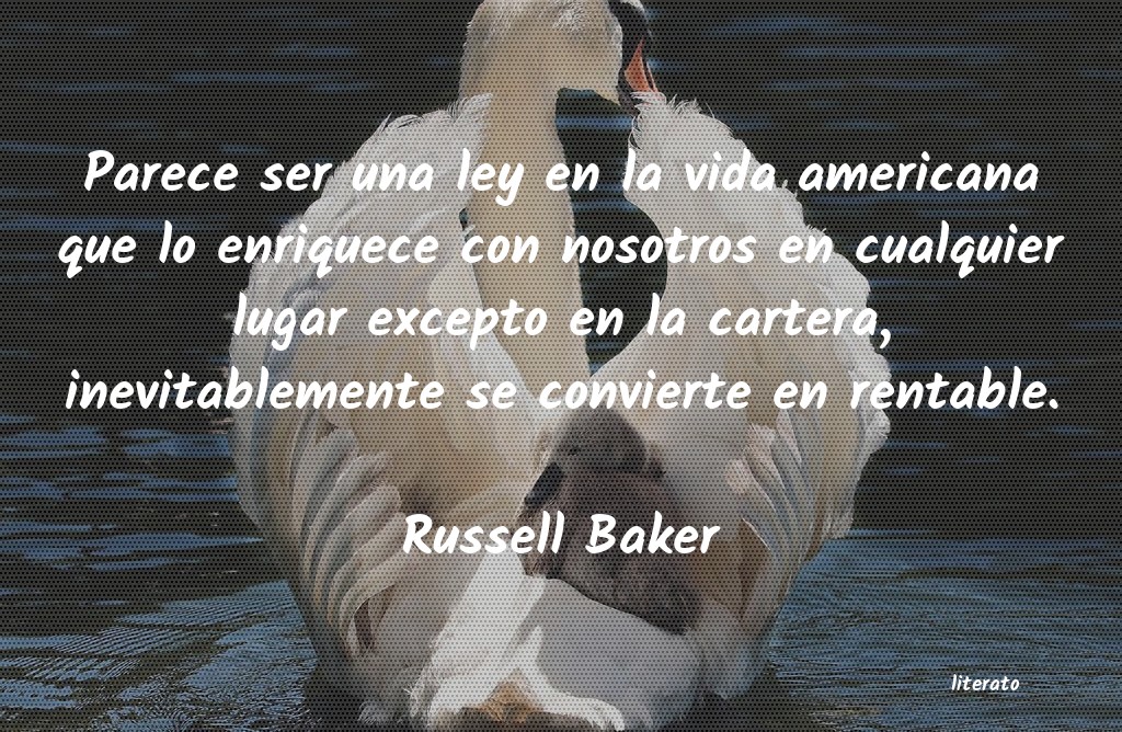 frases de Russell Baker