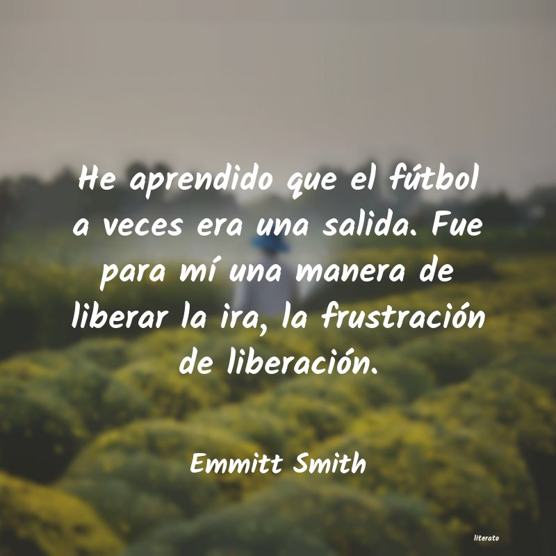 frases de Emmitt Smith