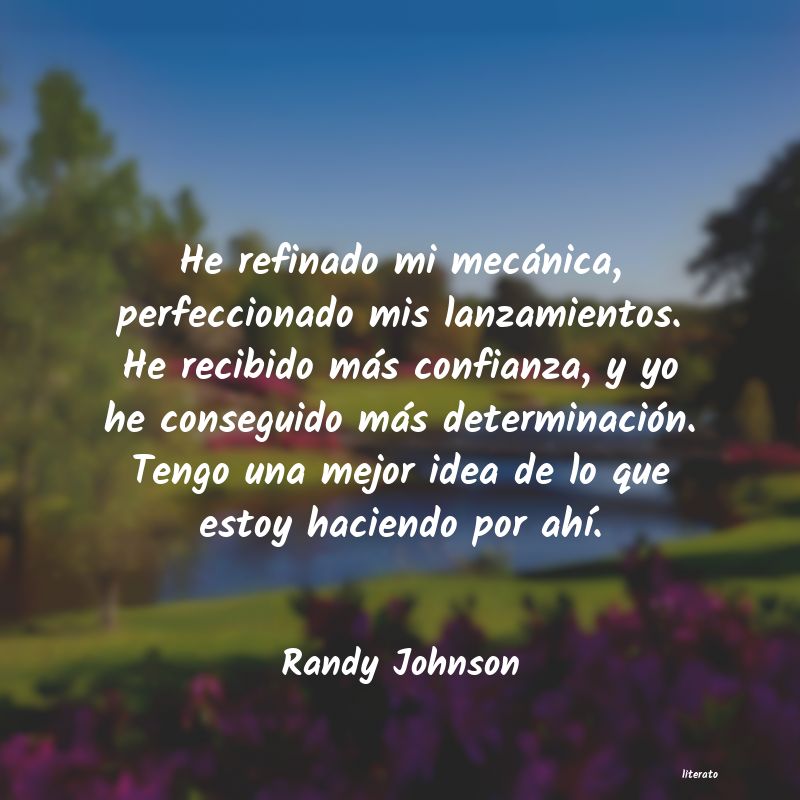 Frases de Randy Johnson